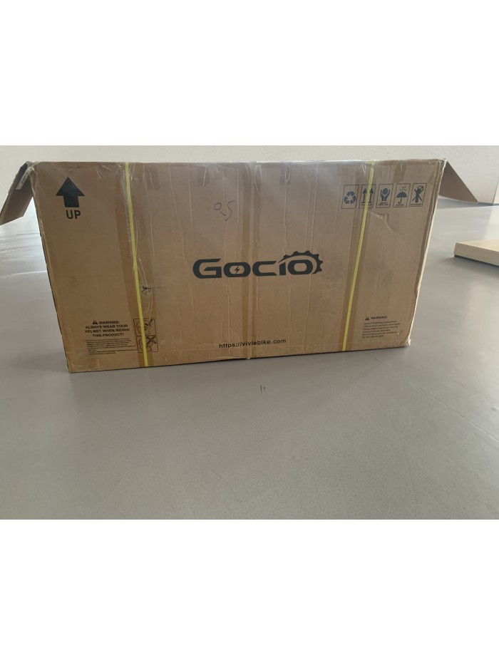 Gocio 26" × 4.0" Fat Tire Electric Bike, 48V 500W Electric Bicycles Snow Ebike 13Ah Removable Battery, 19Mph/ 50Miles, 7-Speed Gear, Adults E Bike Electric Snow Beach Mountain Bike