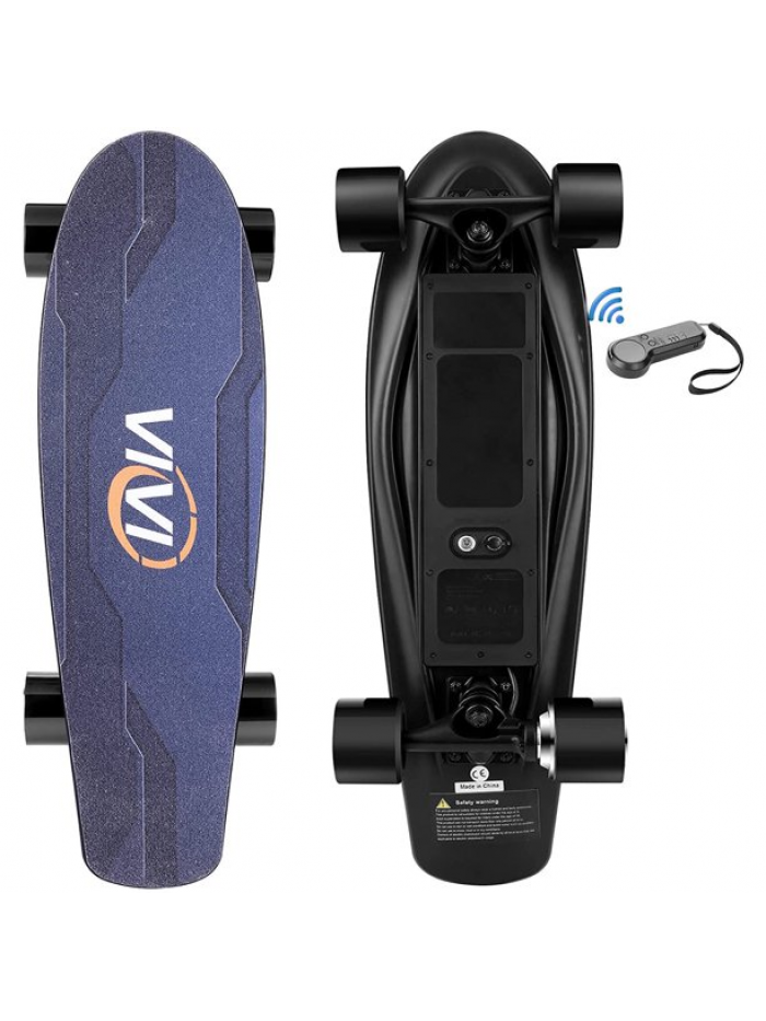 Vivi 28" Electric Skateboard with Wireless Remote Control,350W